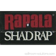 Rapala Shad Rap Lure Size 07, 2 3/4 Length, 5'-11' Depth, 2 Number 6 Treble Hooks, Crawdad, Per 1 000907756